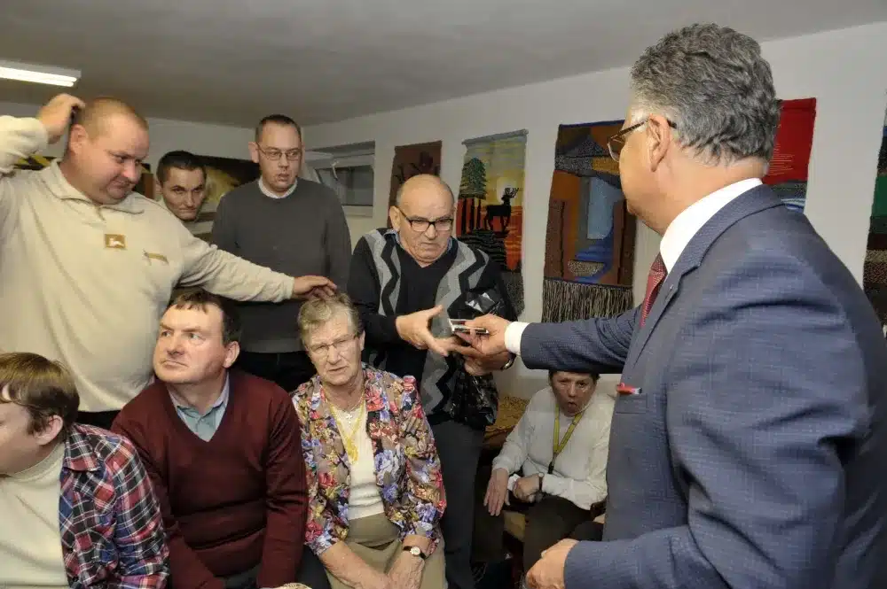 Dożynki w Domu Pomocy Społecznej