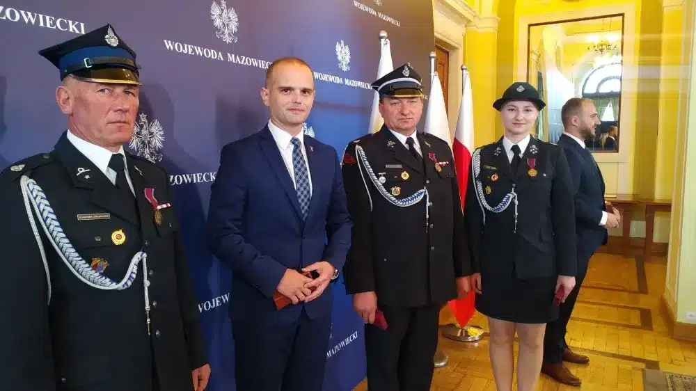 Brązowe Krzyże Zasługi dla dzielnych Druhów z OSP Kanigowo