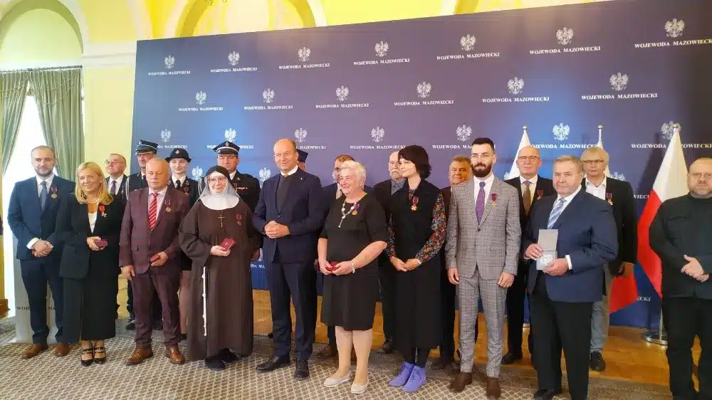 Brązowe Krzyże Zasługi dla dzielnych Druhów z OSP Kanigowo