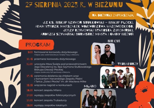 Plakat dożynki