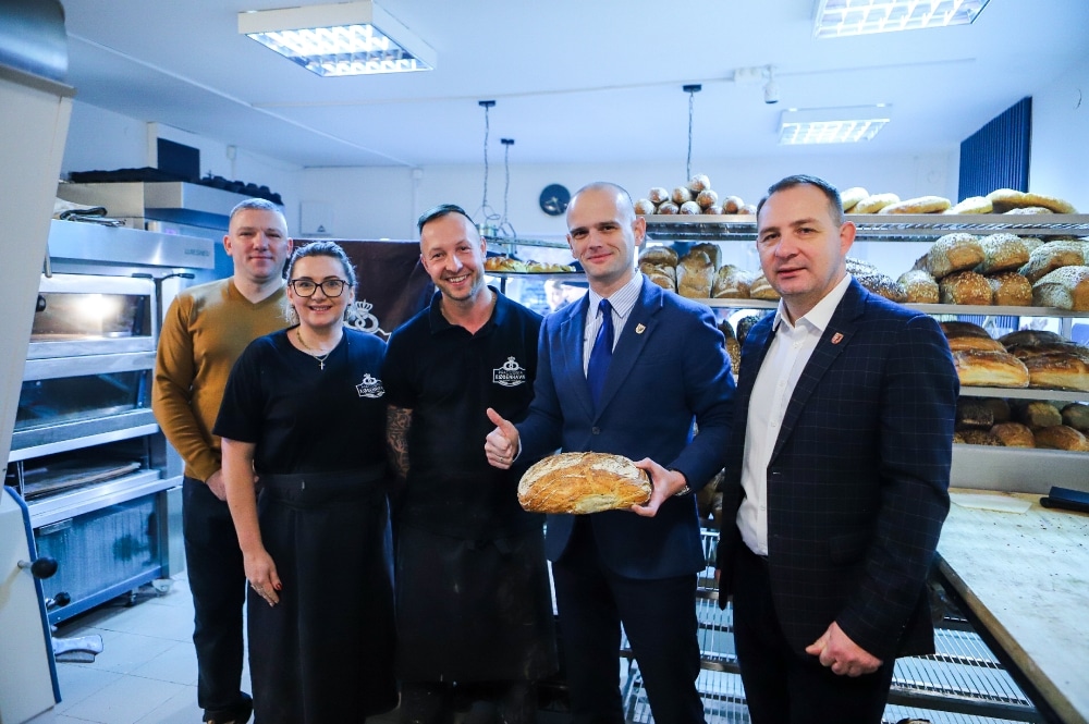 Wizyta w piekarni w sikorzu