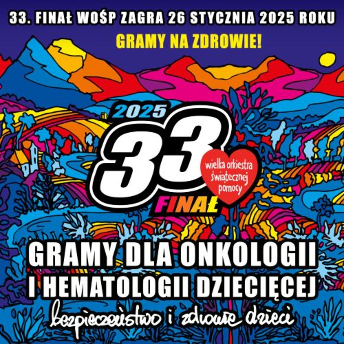 33. Finał WOŚP w powiecie płockim - gramy dla dzieci!