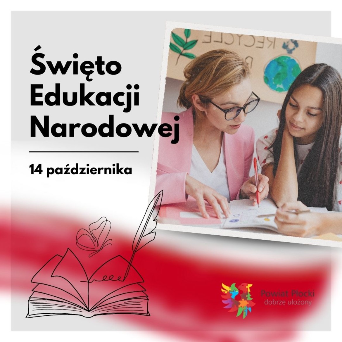 Grafika z okazji Święta Edukacji Narodowej