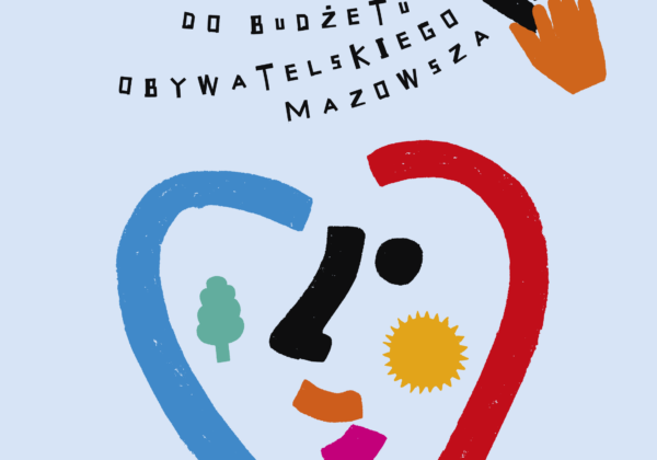 Plakat dotyczący 6 edycji budżetu mazowsza