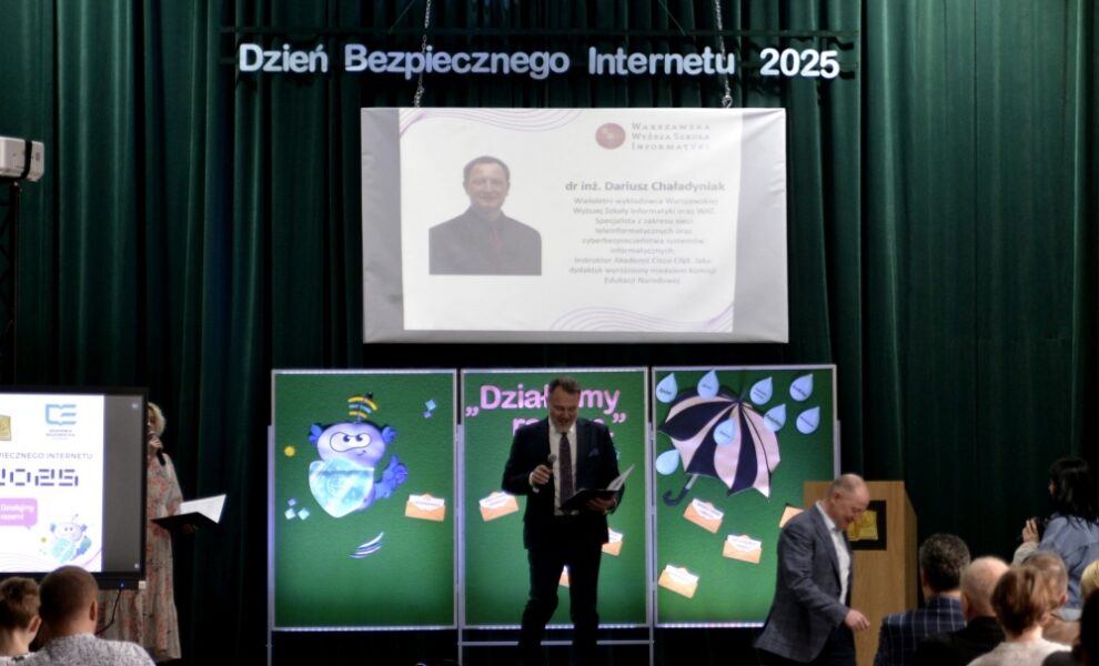 Dzień bezpiecznego Internetu wręczenie nagród