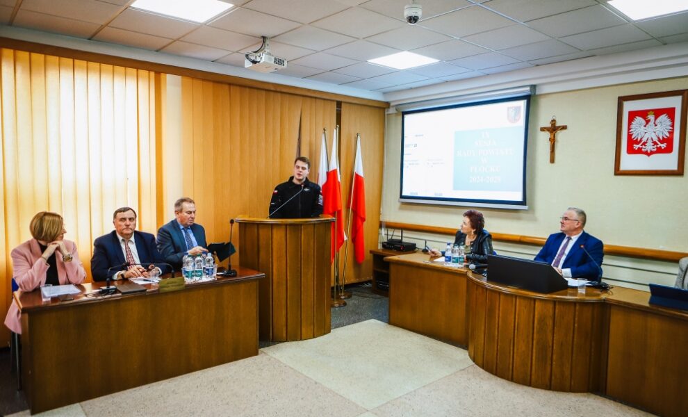 IX sesja Rady Powiatu Płockiego