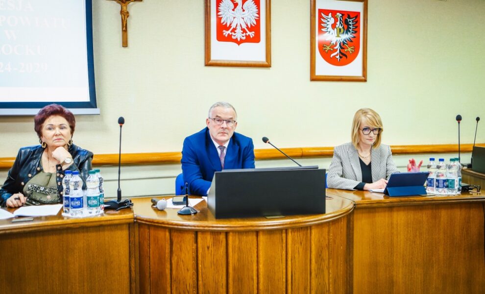 Lech Dąbrowski-Przewodniczący Rady Powiatu