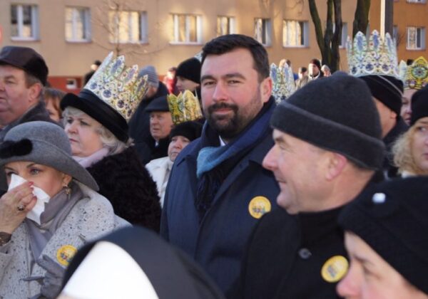 Starosta Płocki biorący udział w Orszaku