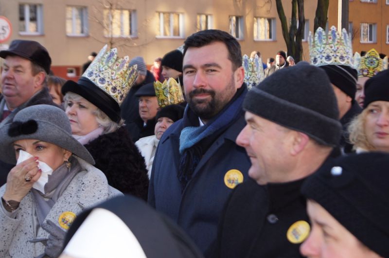 Starosta Płocki biorący udział w Orszaku
