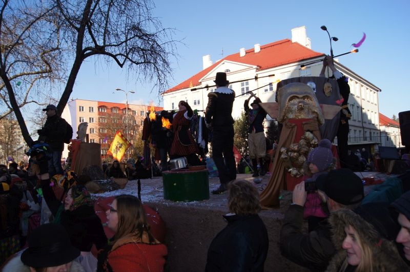 Wystąpienie na scenie w trackie Orszaku Trzech Króli