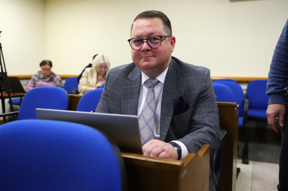 Radny powiatu przybyły na spotkanie