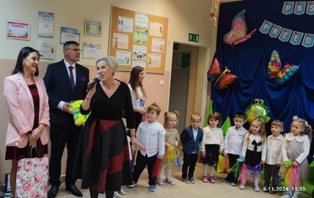 Pasowanie na przedszkolaków w przedszkolu im. Króla Maciusia Pierwszego