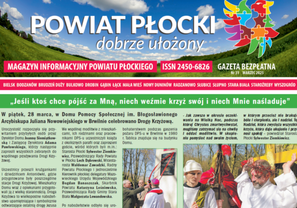Fragment gazety z marca