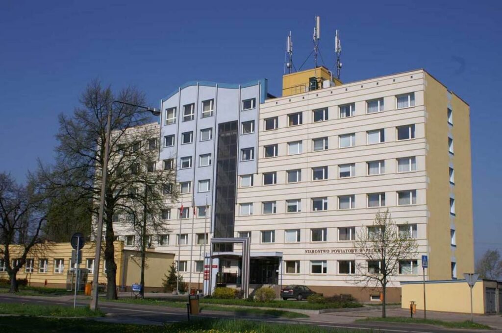 Budynek starostwa powiatowego w Płocku