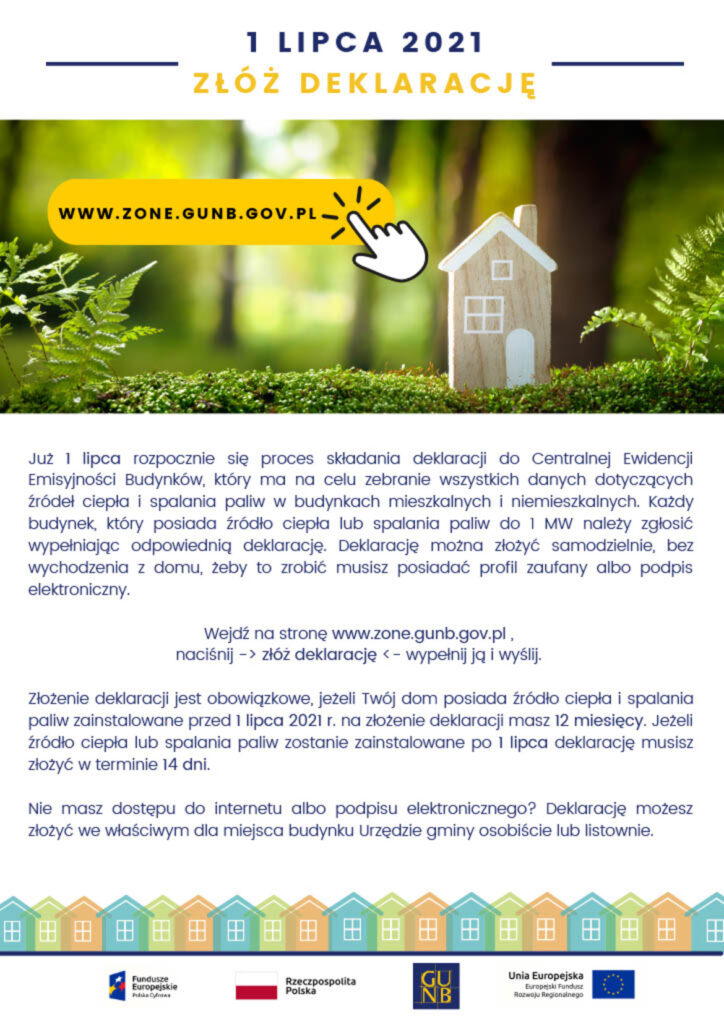 Plakat informacyjny
