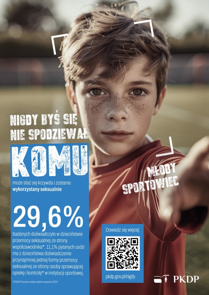 Młody sportowiec