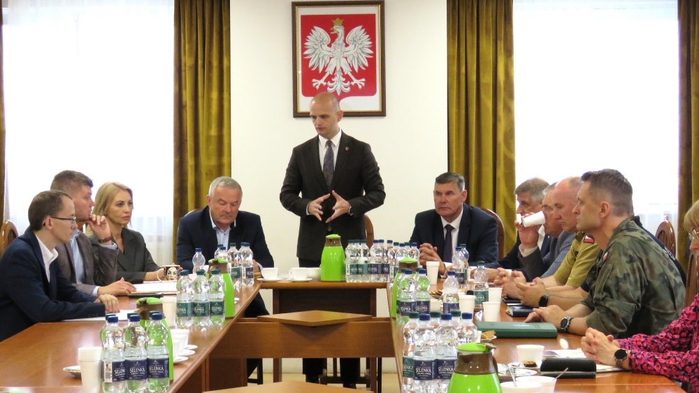 Starosta, wicestarosta i przewodniczący rady powiatu płockiego
