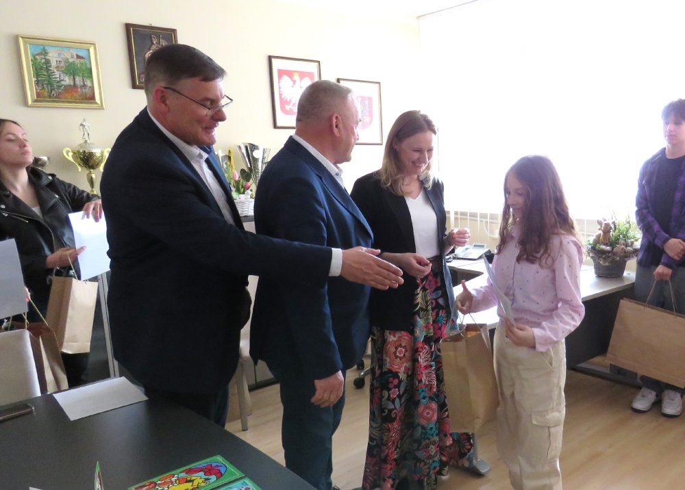 Gratulacje dla uczestniczki