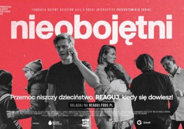 Plakat kampanii Nieobojętni