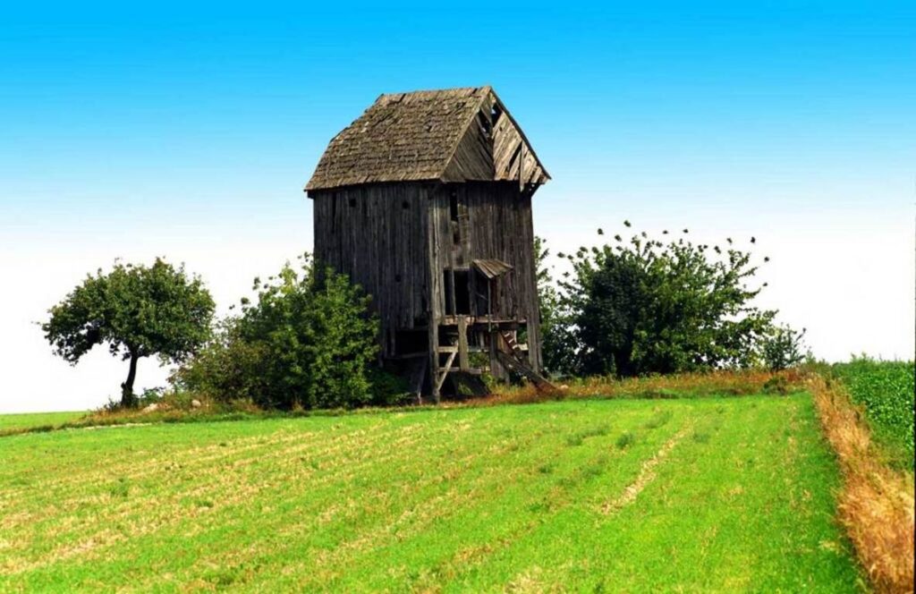 Stary młyn w Niszczycach