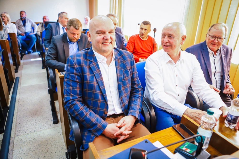 Radni biorący udział w posiedzeniu