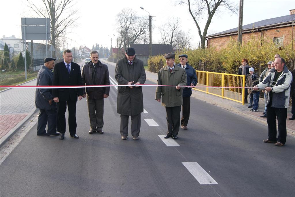 Uroczyste otwarcie nowej drogi