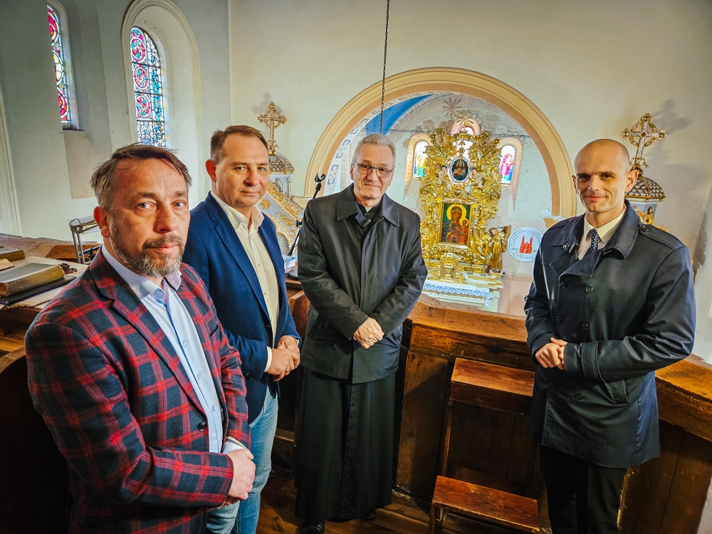 Rozmowa starosty z proboszczem