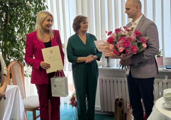 Pożegnanie odchodzącej na emeryturę dyrektorki DPS