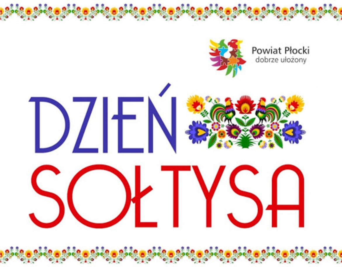 Infografika odnośnie dnia sołtysa w powiecie płockim