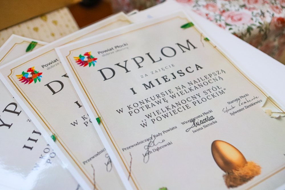 Dyplomy dla uczestników