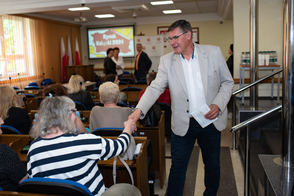 Wicestarosta wita gości