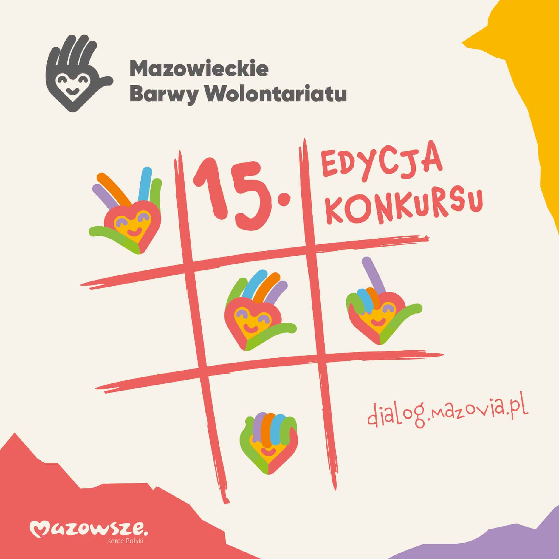 15 edycja konkursu Barwy Wolontariatu