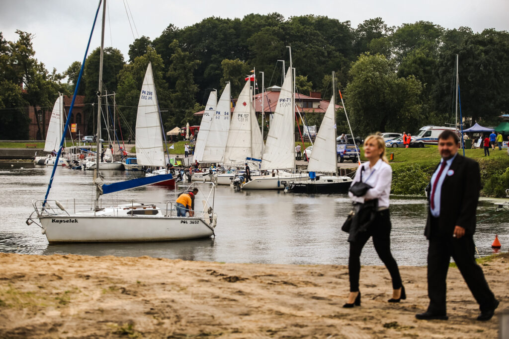 Plaża podczas wydarzenia
