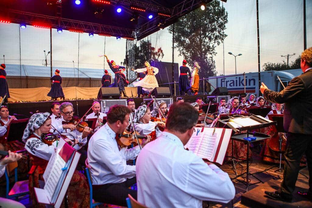 Dożynki Powiatu Płockiego w Gąbinie