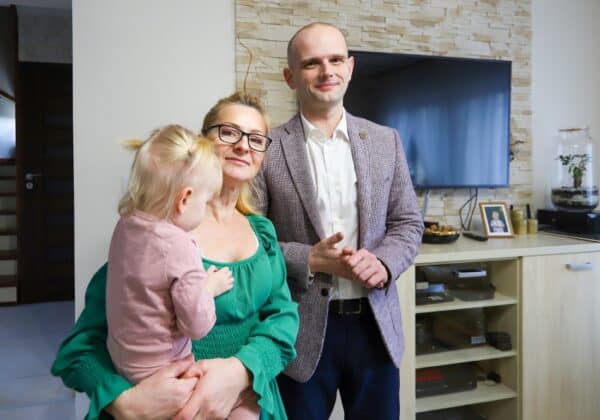 Sylwester Ziemkiewicz u rodziny zastępczej z Rogozina