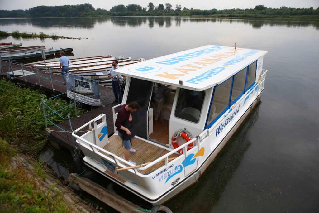 Tramwaj wodny w Wyszogrodzie