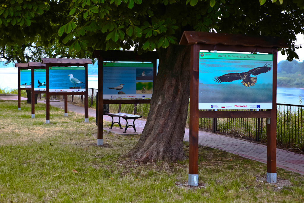 Tablice informacyjne o dzikich zwierzętach