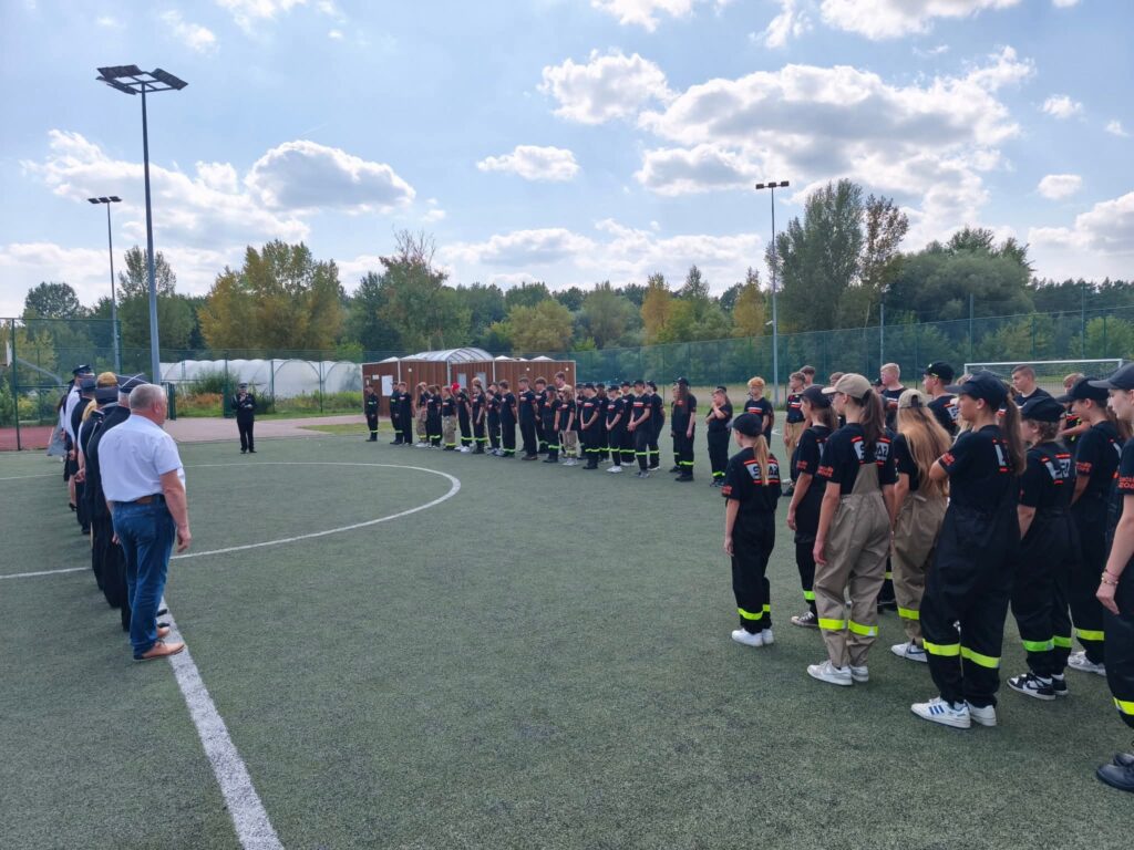 Na obozie nie brakowało zajęć sportowych