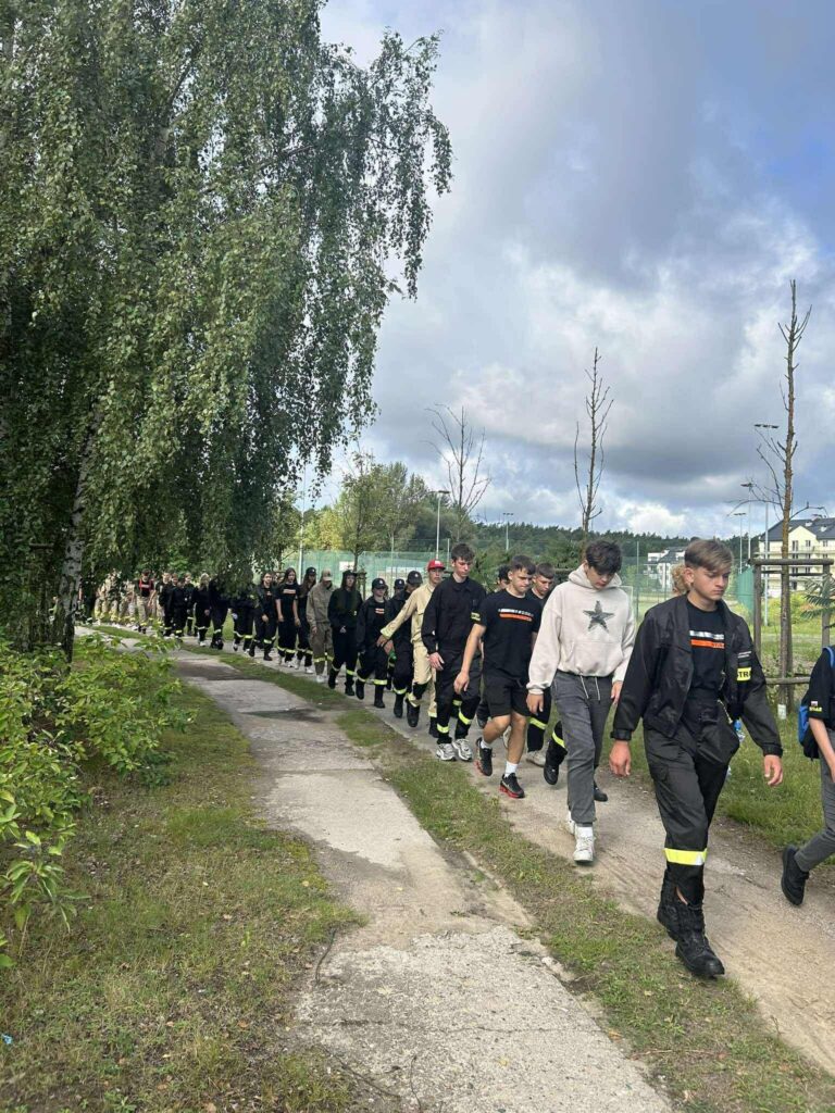 Uczestnicy w trakcie zajęć