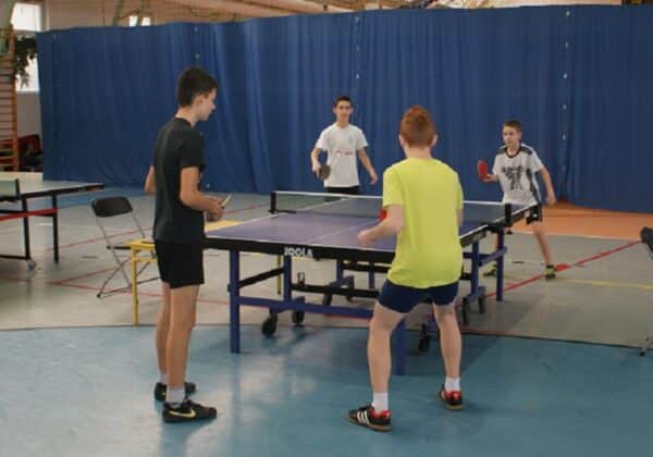 Rozgrywki w tenisa stołowego w Wyszogrodzie